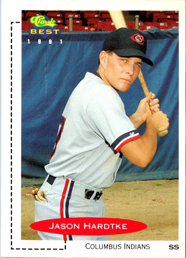 1991 Classic Best Columbus Indians Jason Hardtke #25