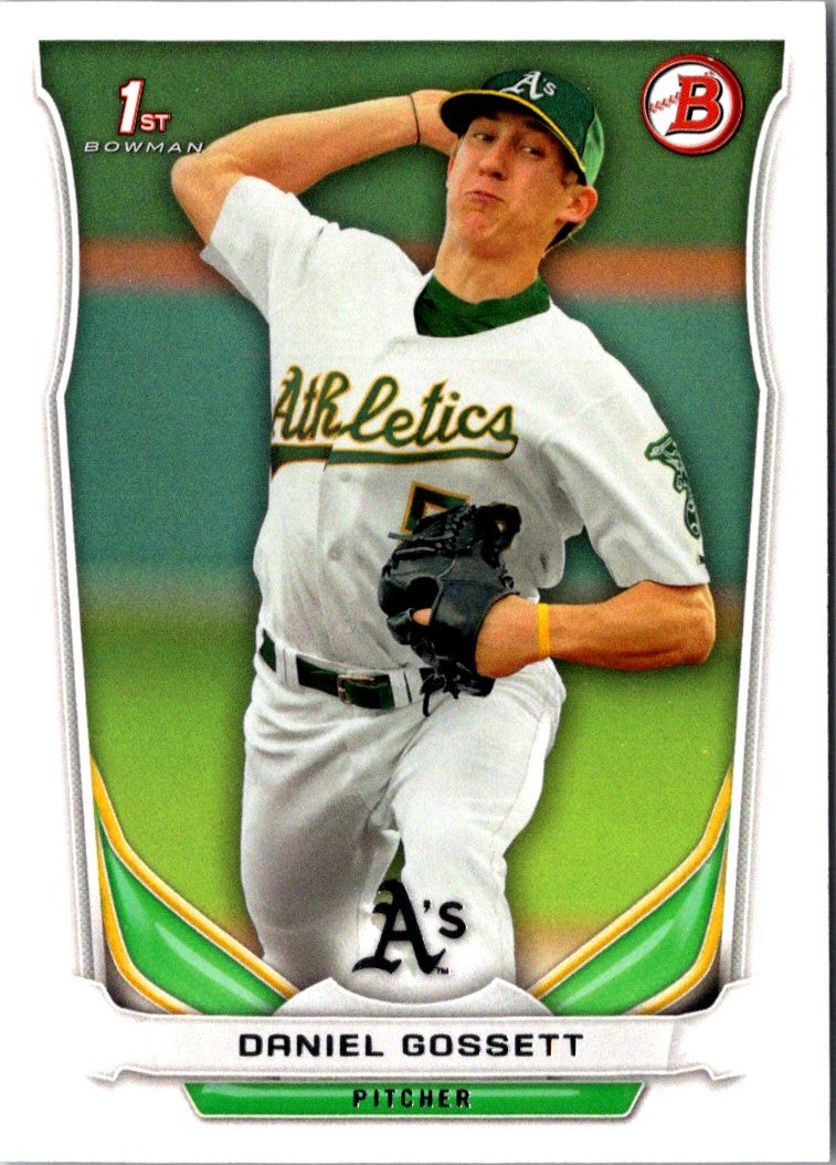 2014 Bowman Draft Picks & Prospects Daniel Gossett