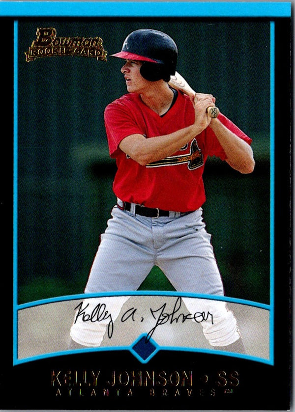 2001 Bowman Draft Picks & Prospects Kelly Johnson #BDP3 Rookie