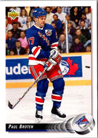 1992 Upper Deck Paul Broten #148