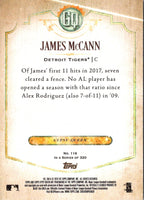 2018 Topps Gypsy Queen James McCann #116