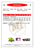 1991 Classic Best Jeff Darwin #51