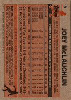 1983 O-Pee-Chee Joey McLaughlin #9 EX