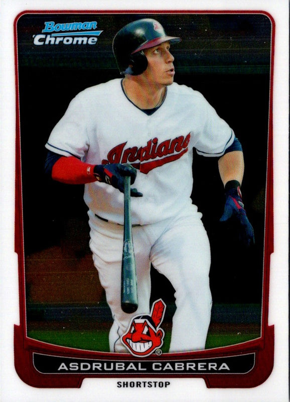2012 Bowman Chrome Asdrubal Cabrera #140