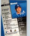 1998 Pinnacle Inside Hideo Nomo