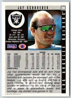 1993 Score Jay Schroeder #208