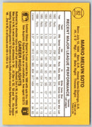 1987 Donruss Mario Soto
