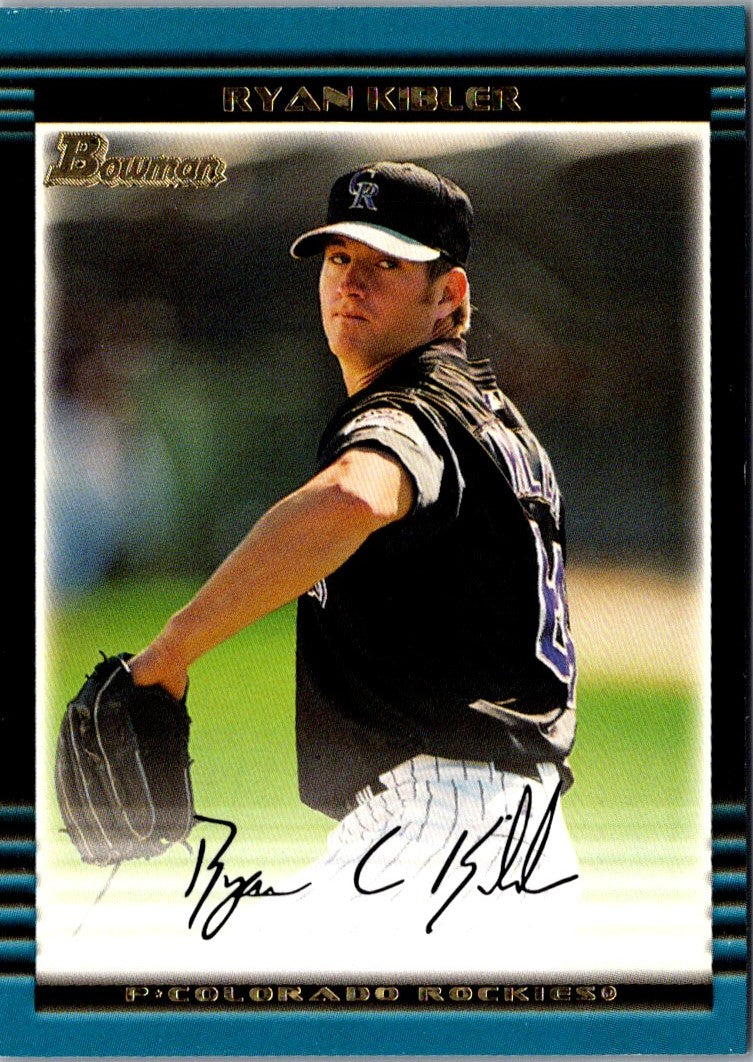 2002 Bowman Draft Picks & Prospects Ryan Kibler