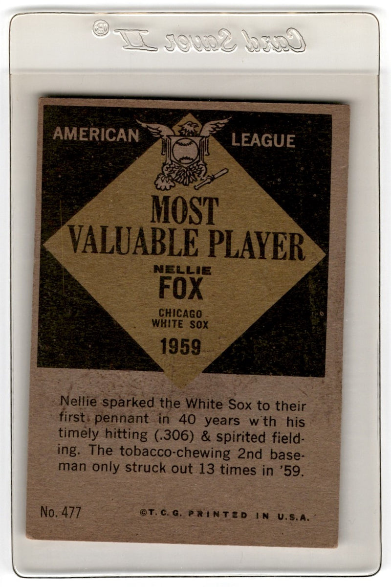 1961 Topps Nellie Fox