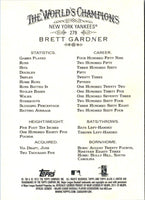 2012 Topps Allen & Ginter Brett Gardner #279