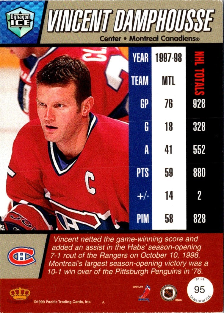 1998 Pacific Dynagon Ice Vincent Damphousse