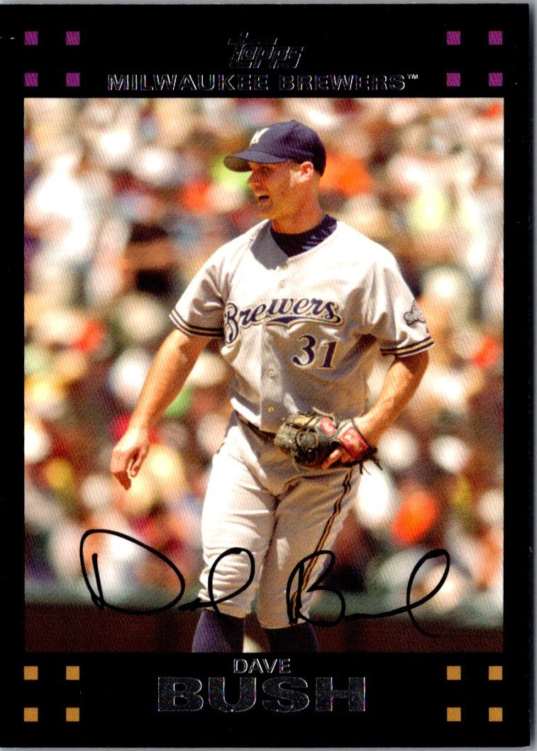 2007 Topps Dave Bush