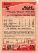 1989 O-Pee-Chee Dale DeGray
