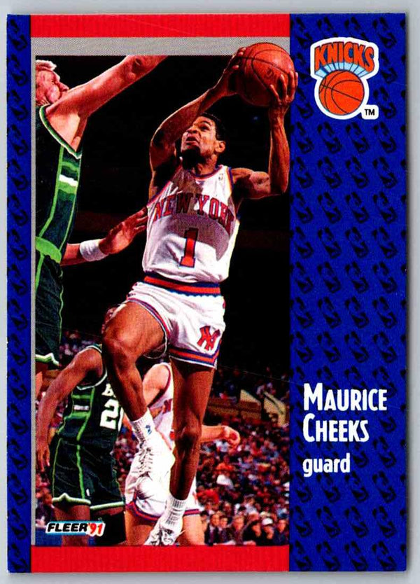 1992 Fleer Maurice Cheeks #135