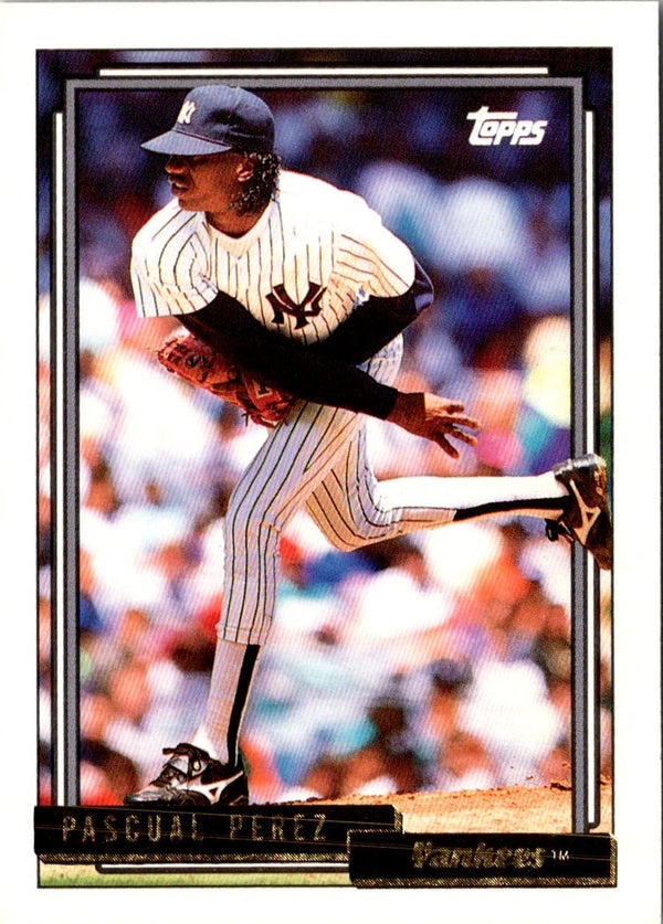 1992 Topps Pascual Perez #503