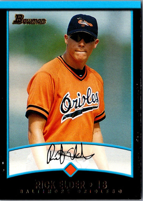 2001 Bowman Draft Picks & Prospects Rick Elder #BDP62