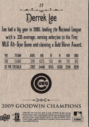 2009 Upper Deck Goodwin Champions Derrek Lee