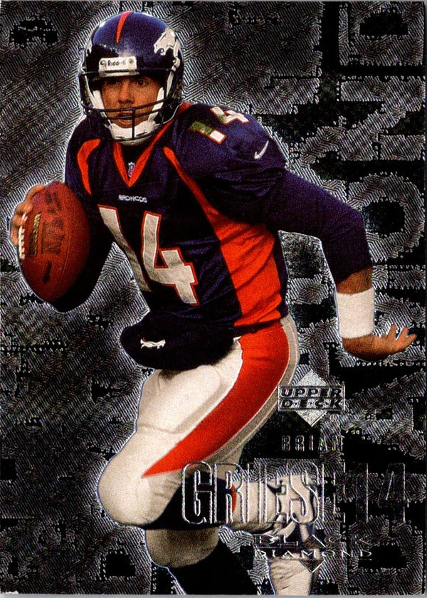 2000 Upper Deck Black Diamond Gold Brian Griese #36 /1000