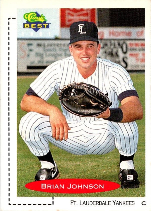 1991 Classic Best Brian Johnson #9