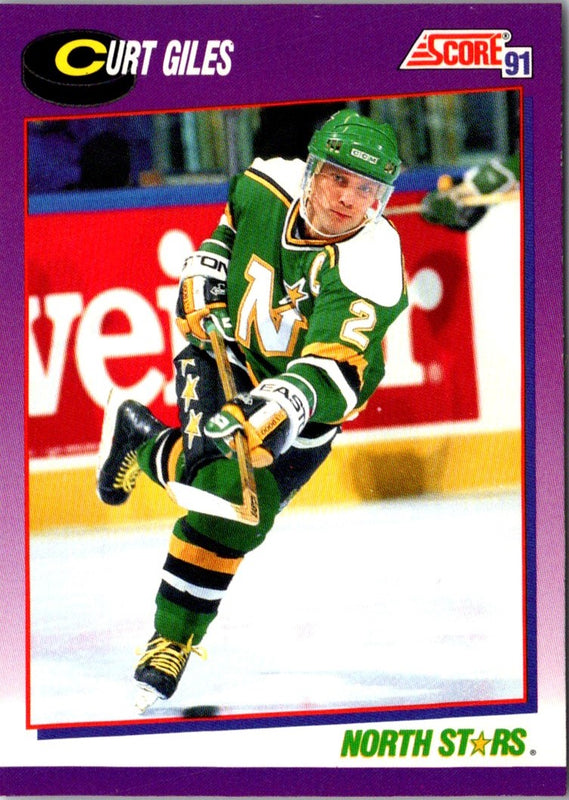 1991 Score Canadian English Curt Giles #137