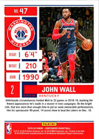 2019 Panini Contenders John Wall #47