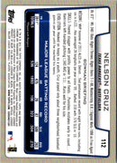 2012 Bowman Chrome Nelson Cruz