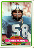 1980 Topps Dennis Franks