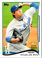 2014 Topps 1st Edition Hyun-Jin Ryu #40