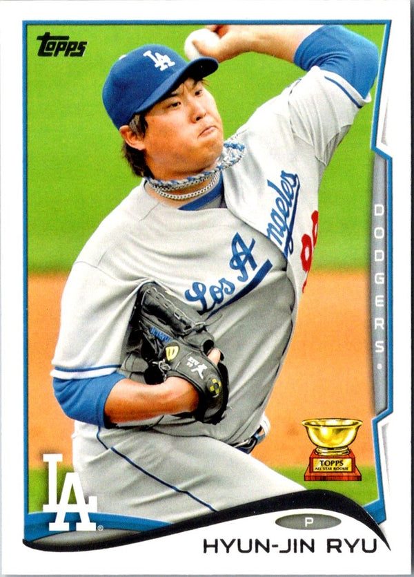 2014 Topps 1st Edition Hyun-Jin Ryu #40