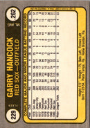 1981 Fleer Garry Hancock