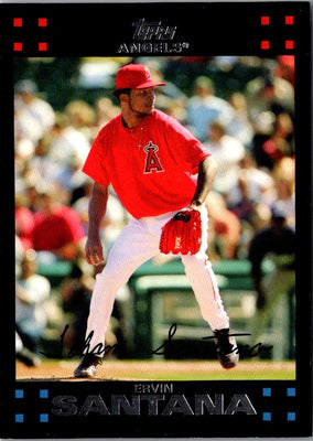 2007 Topps Ervin Santana #33