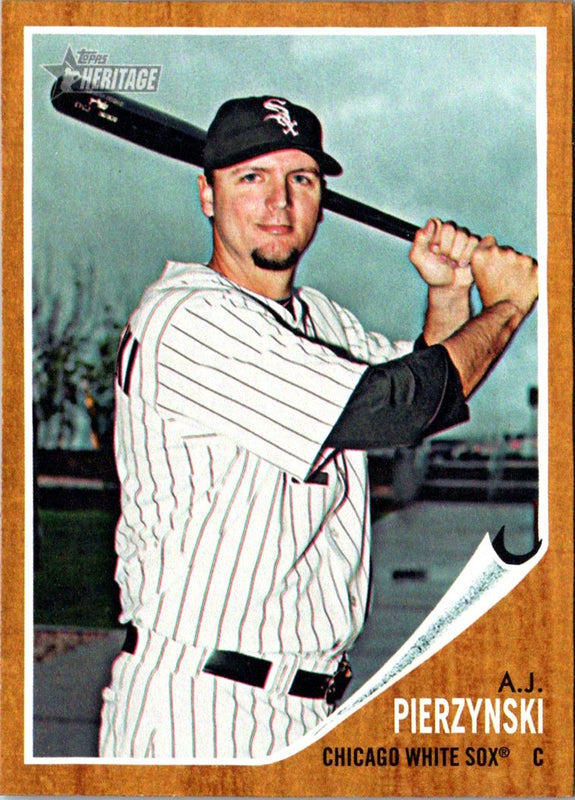 2011 Topps Heritage A.J. Pierzynski #178