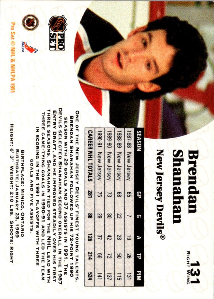 1991 Pro Set Brendan Shanahan