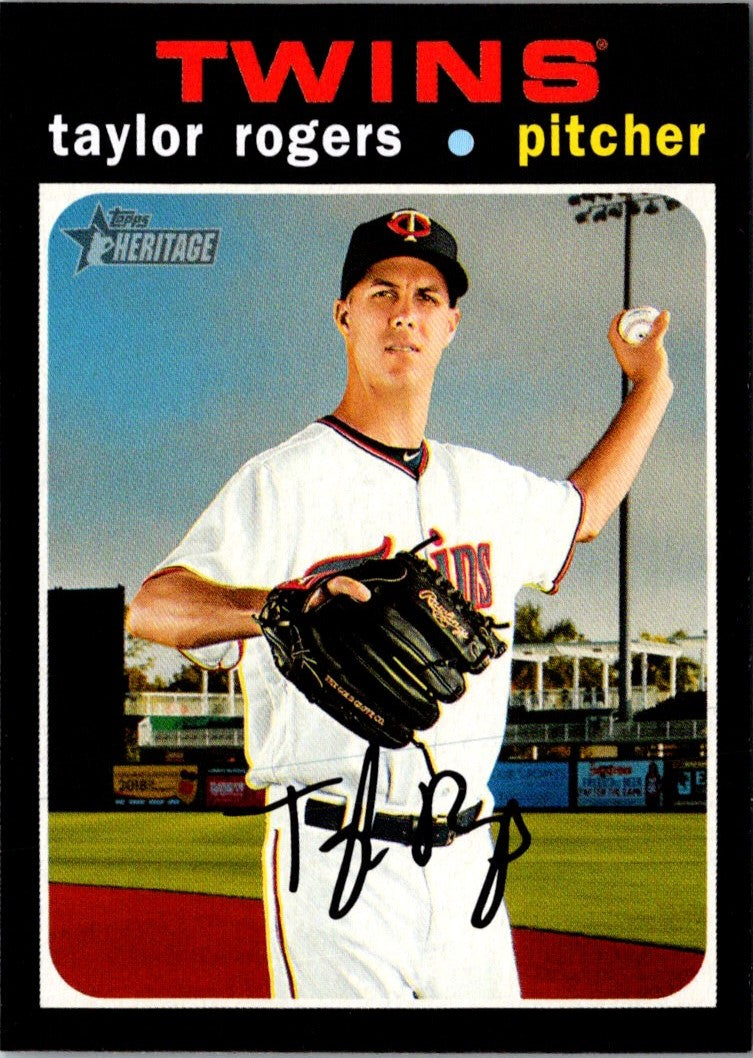 2020 Topps Heritage Taylor Rogers