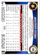 2011 Topps Jonathan Lucroy