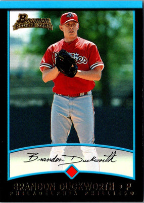 2001 Bowman Draft Picks & Prospects Brandon Duckworth #BDP26 Rookie