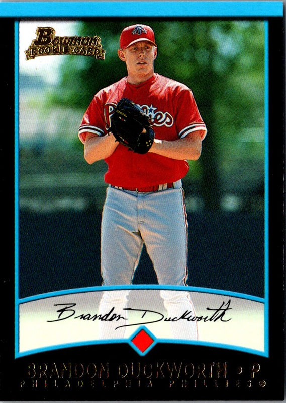 2001 Bowman Draft Picks & Prospects Brandon Duckworth #BDP26 Rookie