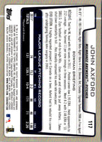 2012 Bowman Chrome John Axford #117
