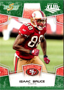 2008 Score Super Bowl XLIII Isaac Bruce