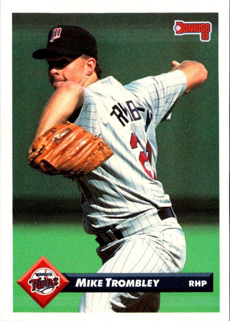 1993 Donruss Mike Trombley