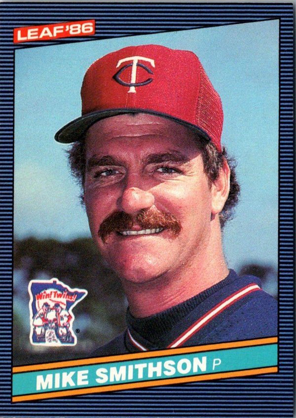 1986 Leaf Mike Smithson #73