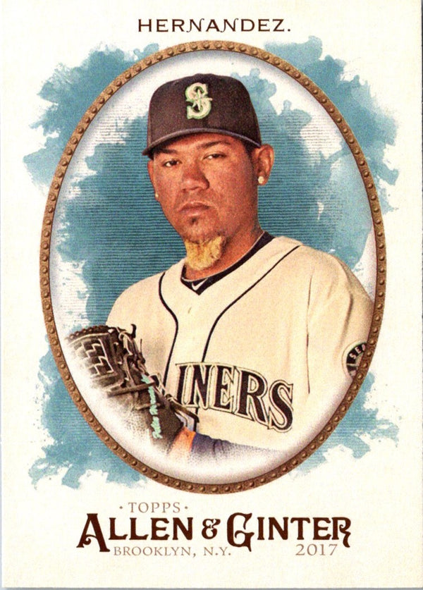 2017 Topps Allen & Ginter Felix Hernandez #208