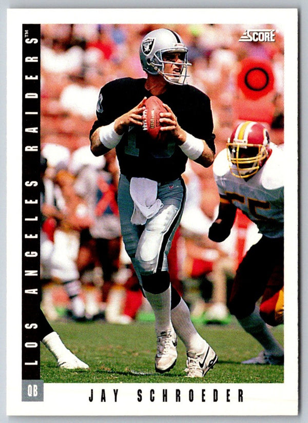 1993 Score Jay Schroeder #208