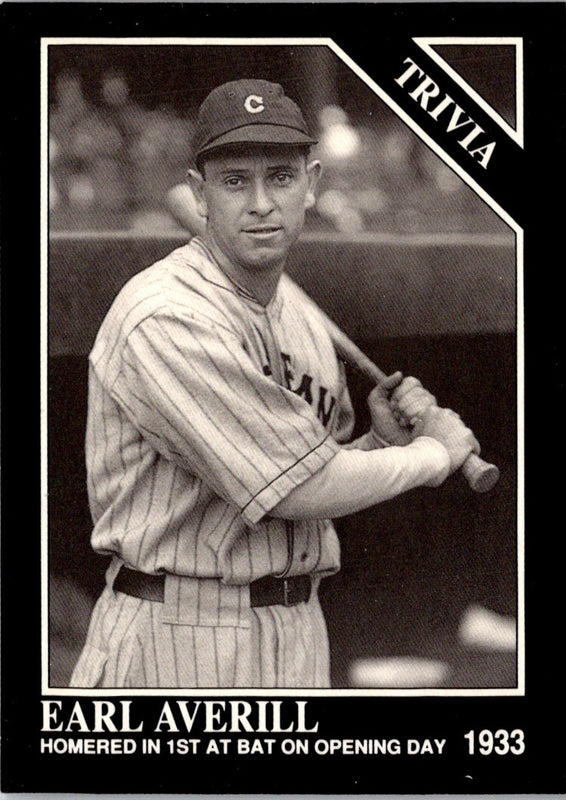 1992 Conlon Collection TSN Earl Averill #597