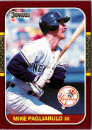 1987 Donruss Opening Day Mike Pagliarulo