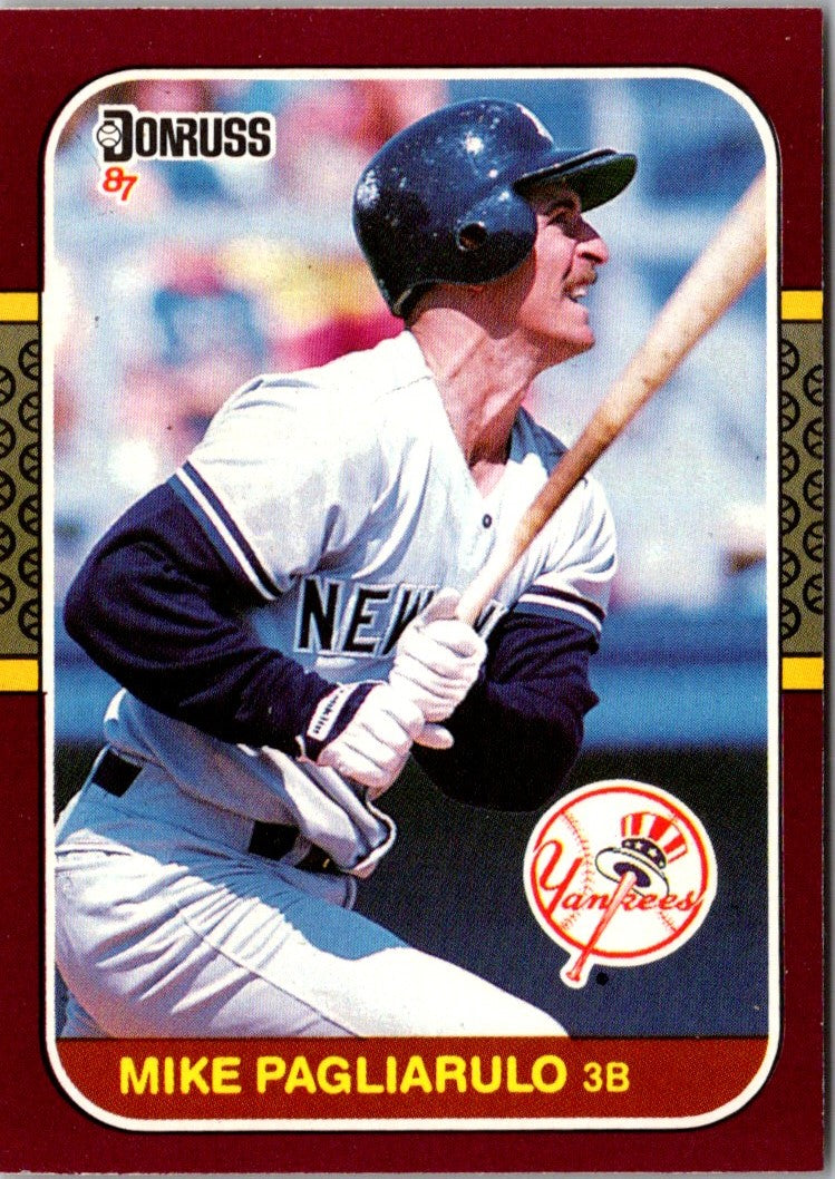 1987 Donruss Opening Day Mike Pagliarulo