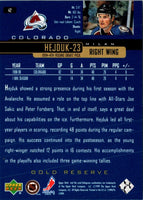 1999 Upper Deck Gold Reserve Milan Hejduk #42