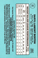 1986 Donruss Daryl Boston