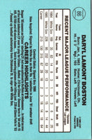1986 Donruss Daryl Boston #86
