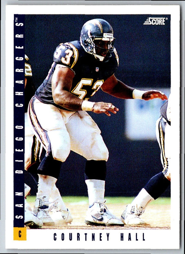 1993 Score Courtney Hall #293